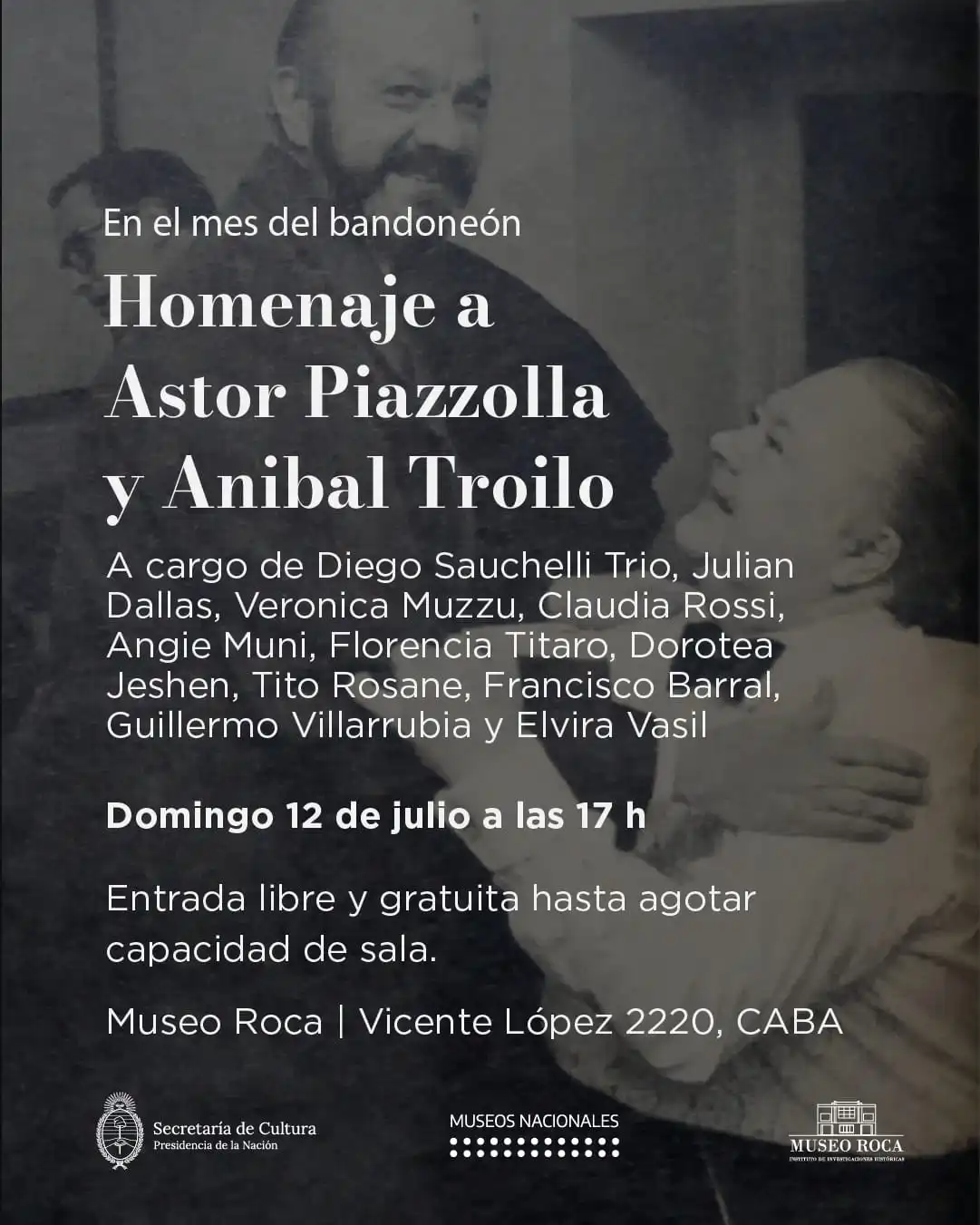 Florencia Titaro Homenaje a Astor Piazzolla y Aníbal Troilo